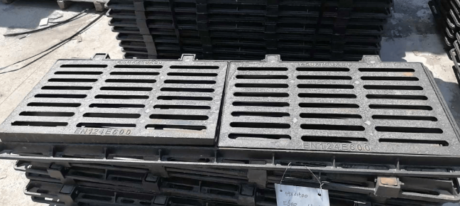 正安球墨铸铁连体双篦展示